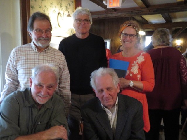 Namaya, Baron Wormser; back: George Longenecker, Philip Coleman, Susan Bauchner